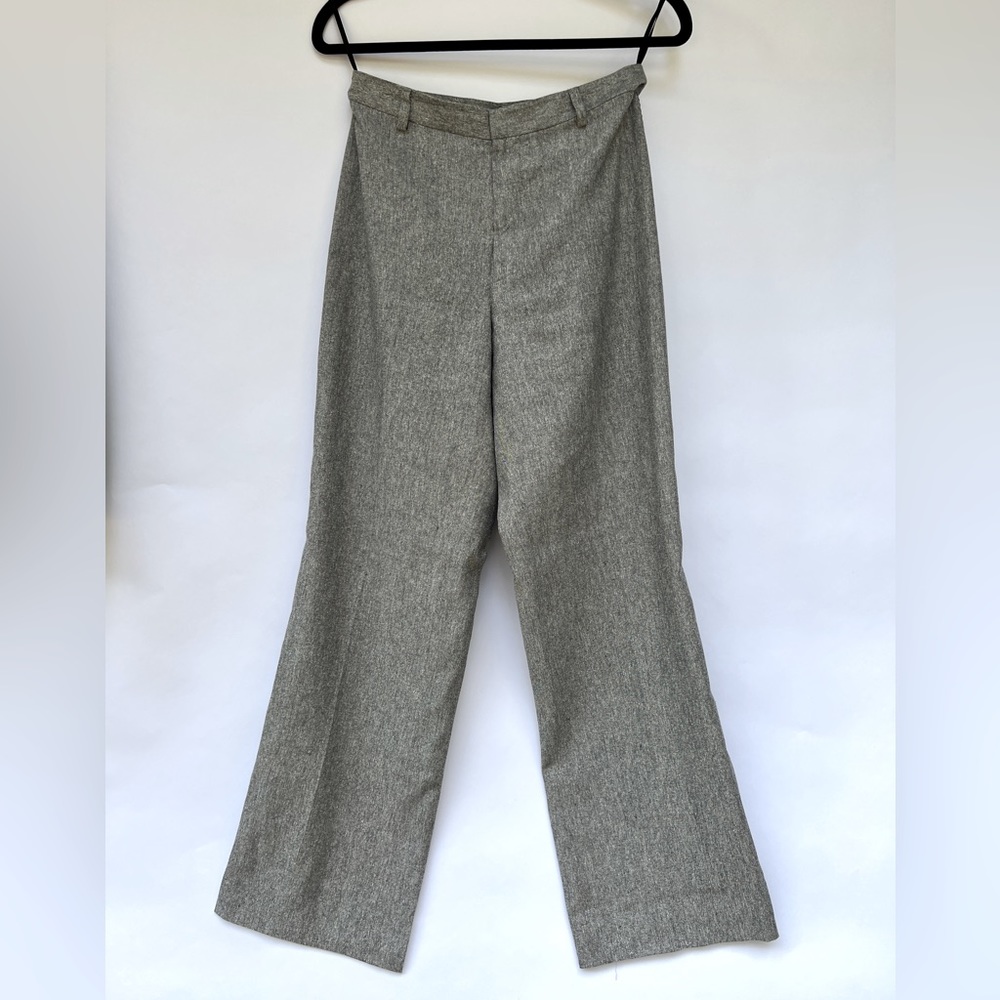Women’s Banana Republic Wide Leg Pants Size 6 | Lined Linen w/Embroidery Detail